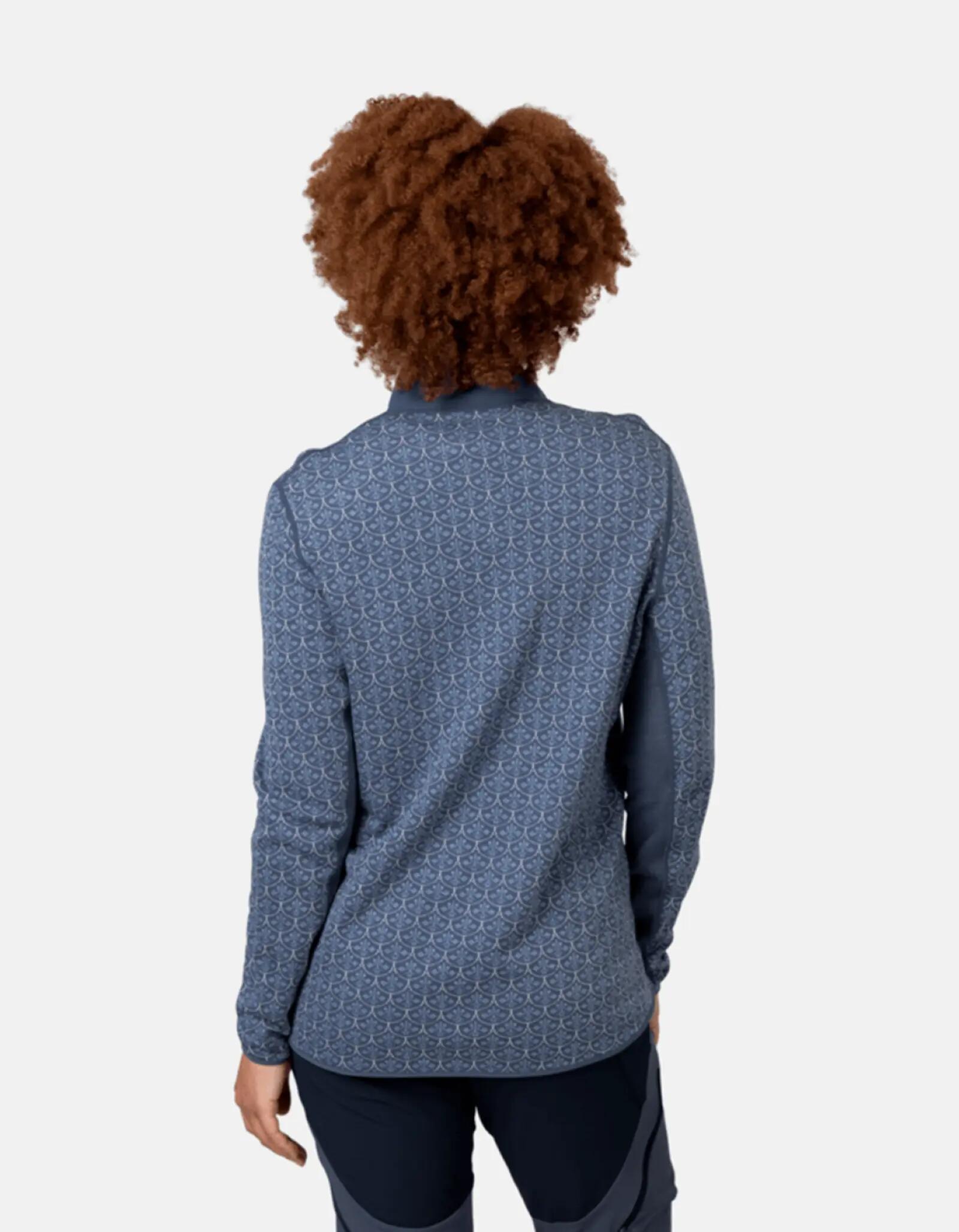 KARI TRAA Sanne Light Wool Half-Zip - moon 2/3