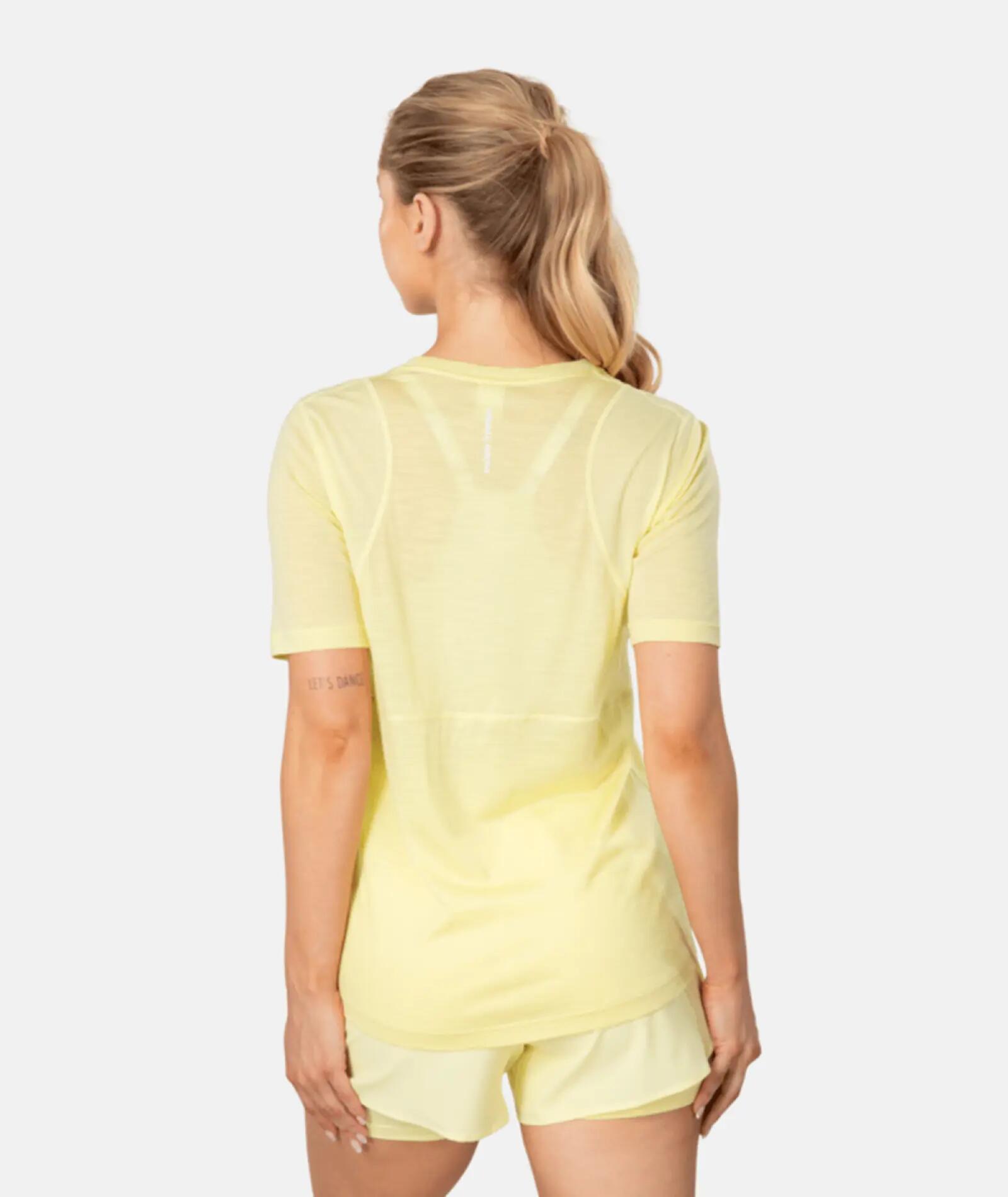 Embla Wool Tee - mellow yellow 5/5