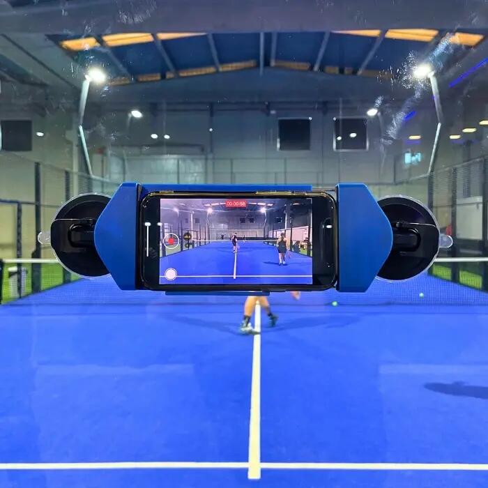 Suporte para telemóvel para gravar padel | Suporte com ventosas 2/6