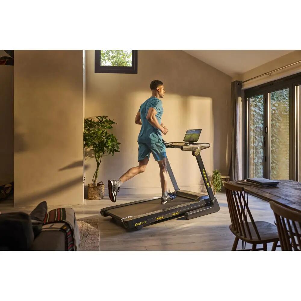 Tapis de Course Reebok ERS 510T - Zwift, Kinomap - 18km/h - 132x51cm - LED 3/11