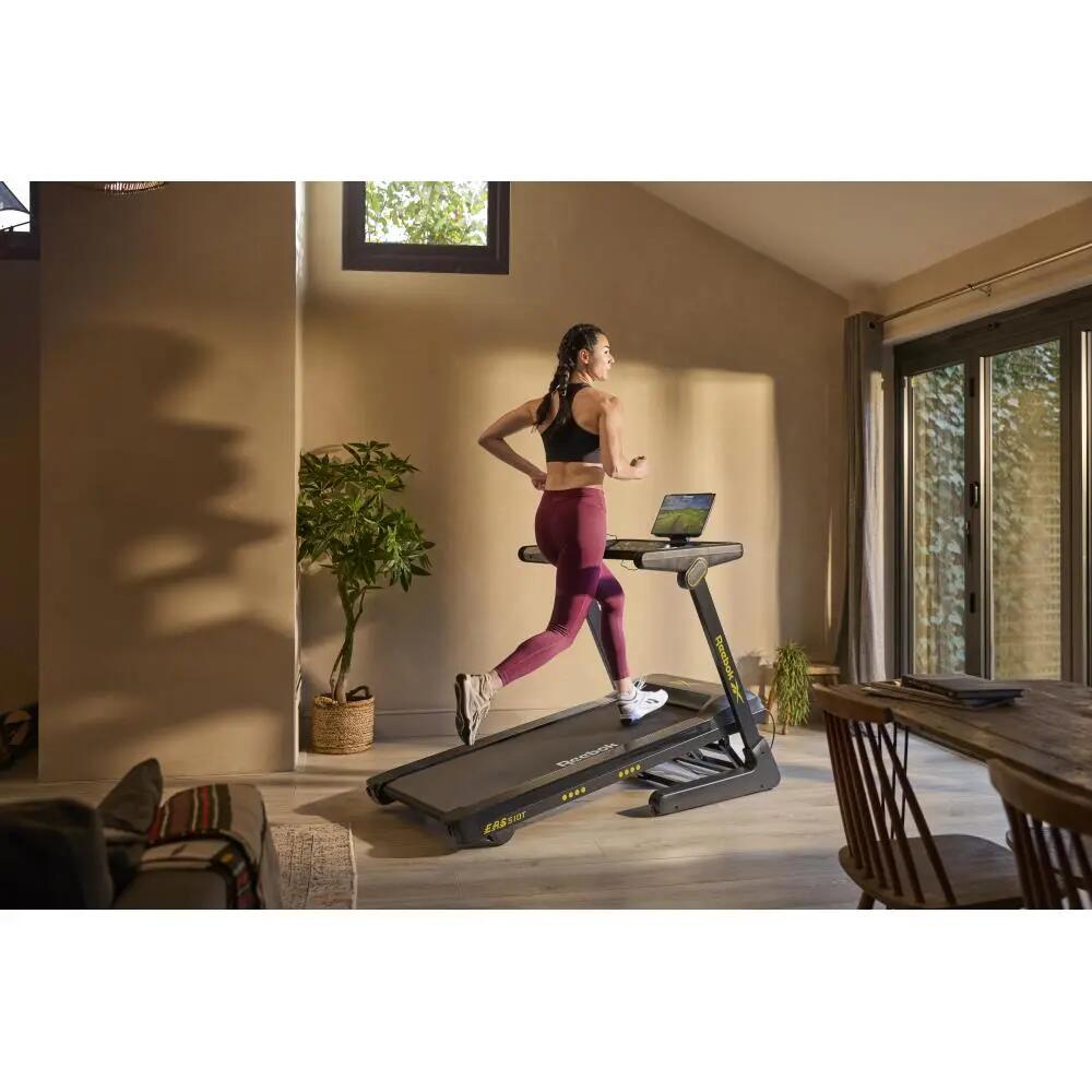 Tapis de Course Reebok ERS 510T - Zwift, Kinomap - 18km/h - 132x51cm - LED 2/11