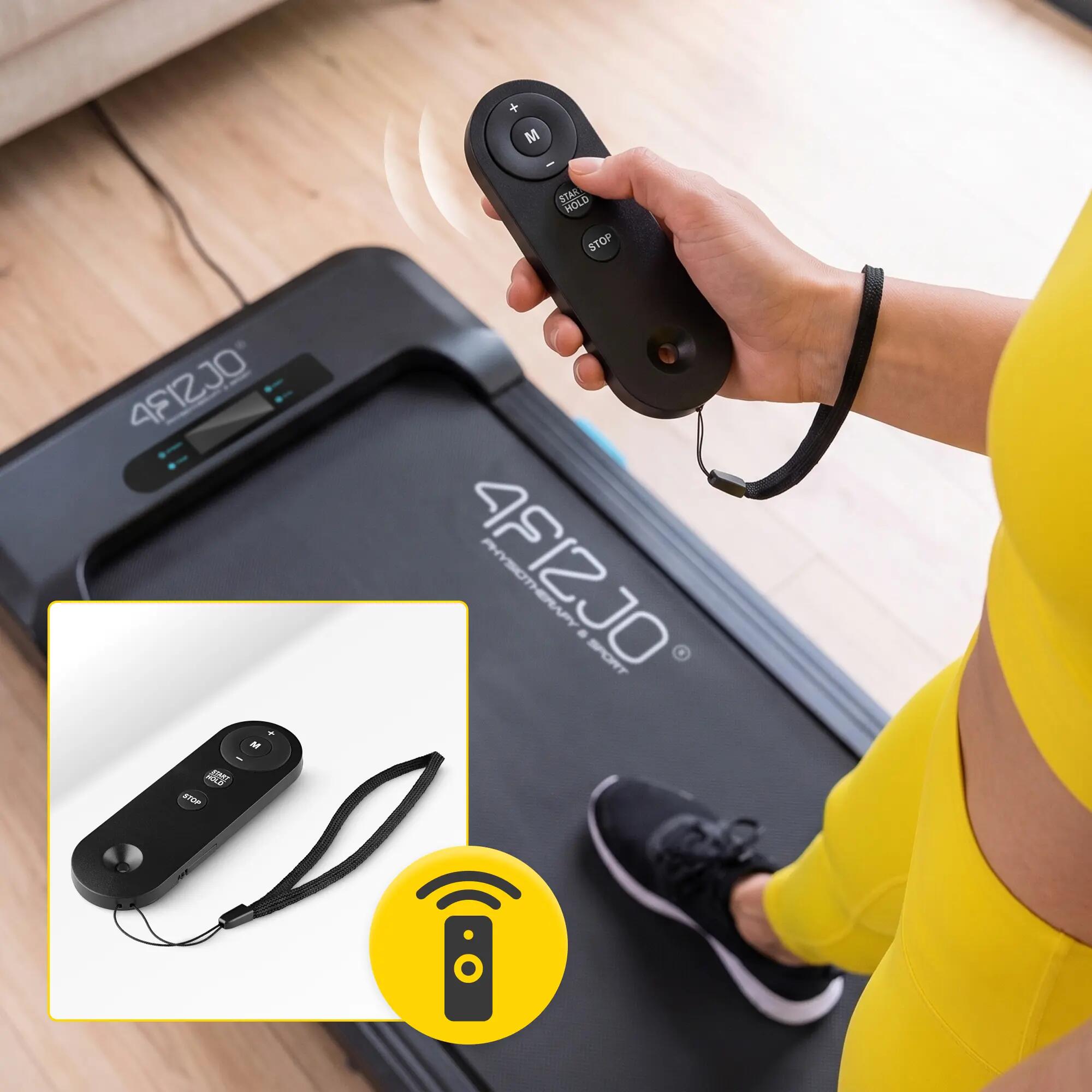 Elektrisches Laufband MYWALK 4FIZJO Walking Pad für Home Office & Training 6/15