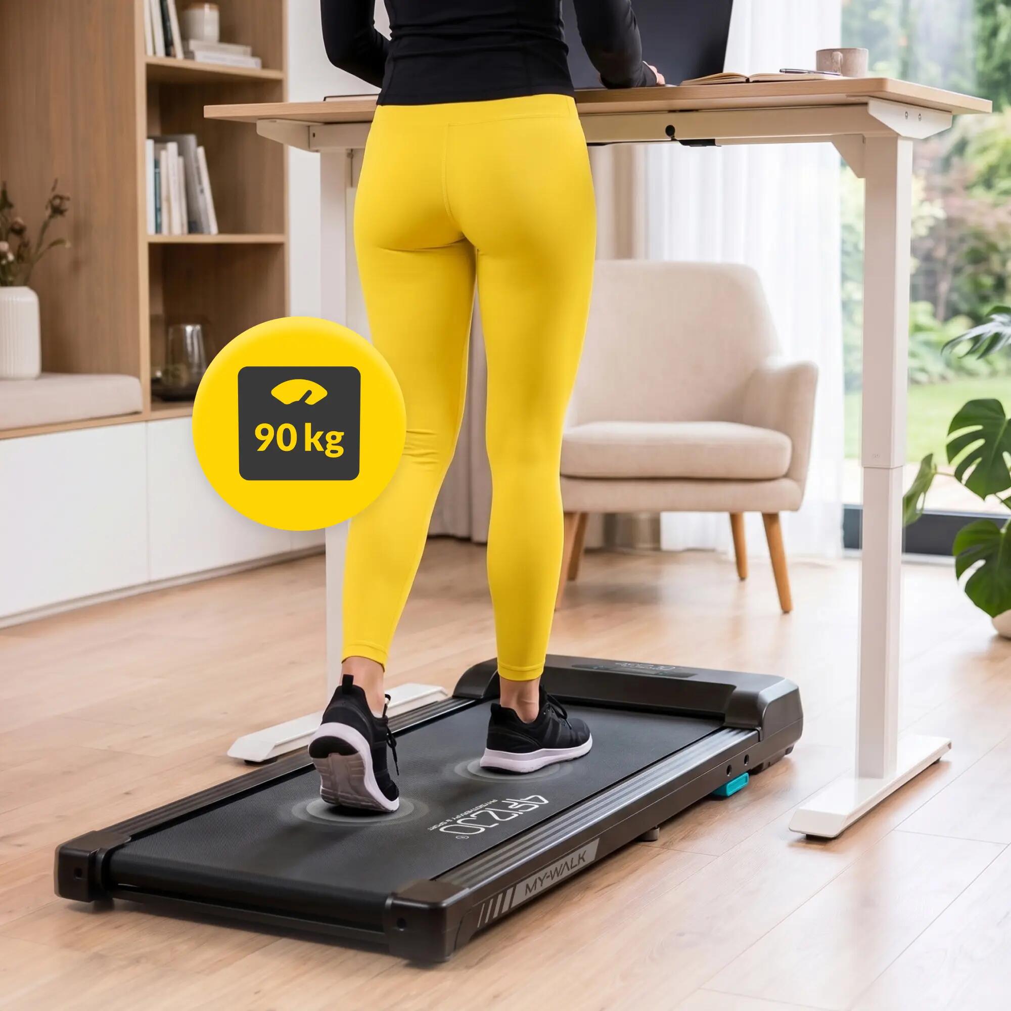 Elektrisches Laufband MYWALK 4FIZJO Walking Pad für Home Office & Training 3/15