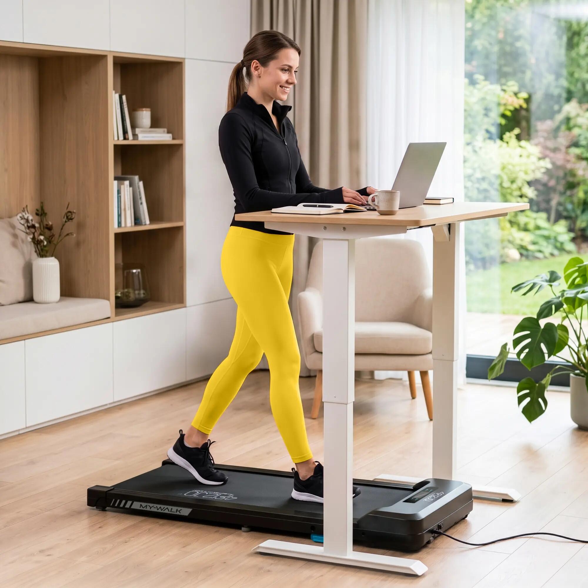 Elektrisches Laufband MYWALK 4FIZJO Walking Pad für Home Office & Training 13/15