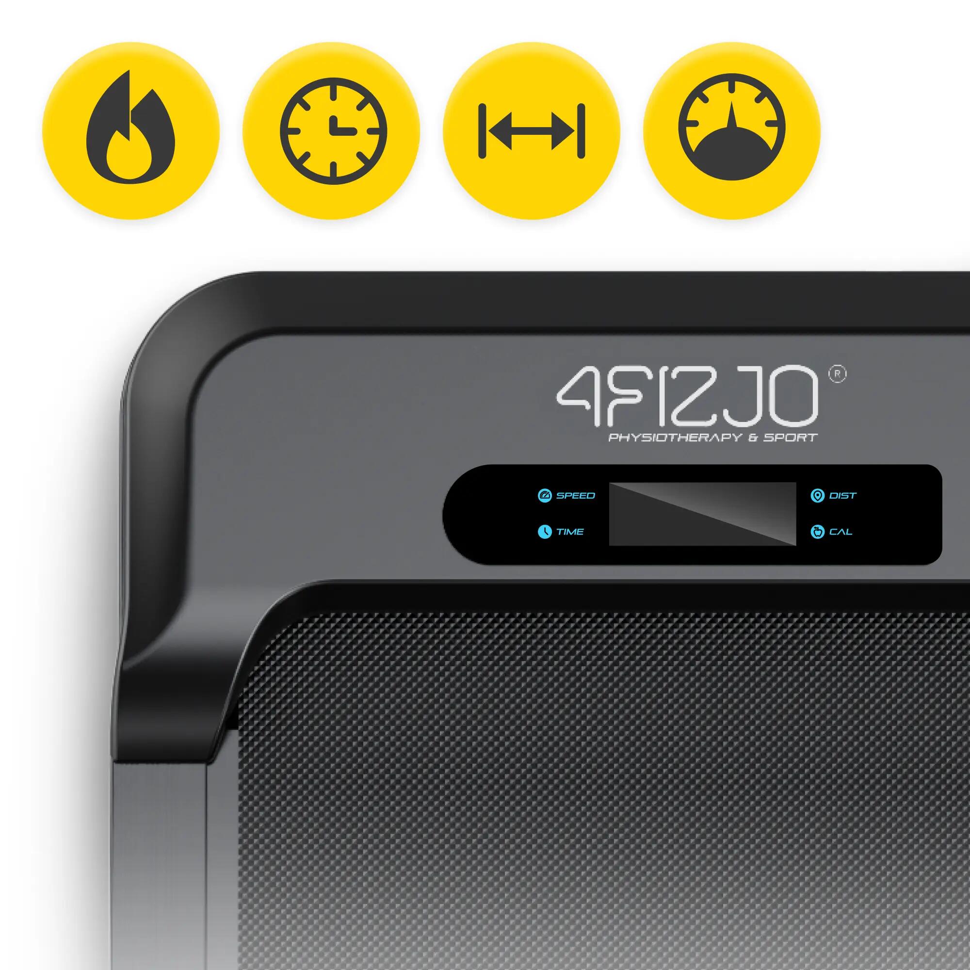 Elektrisches Laufband MYWALK 4FIZJO Walking Pad für Home Office & Training 12/15
