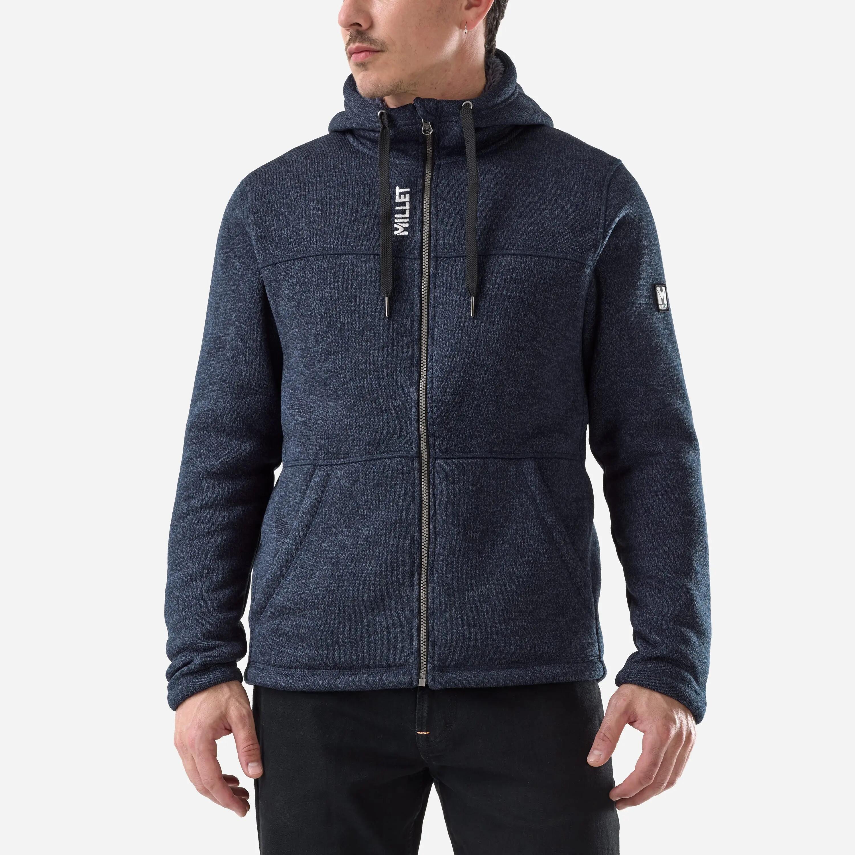 Herren Urbaner Look Fleecejacke  CHAMONIX KNITWARM 3/5