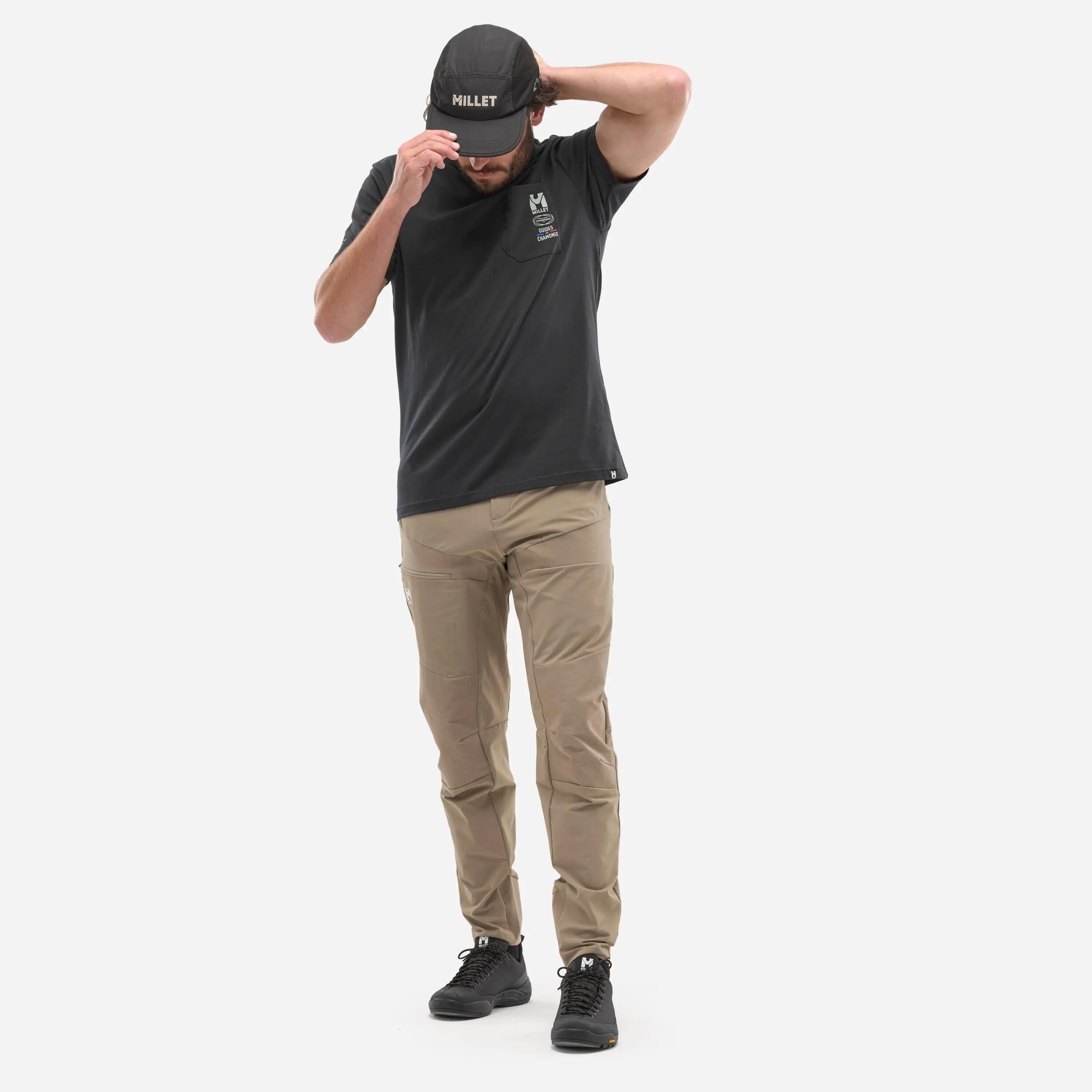 T-shirt Arrampicata Uomini  COMPAGNIE DES GUIDES CHAMONIX POCKET 3/5