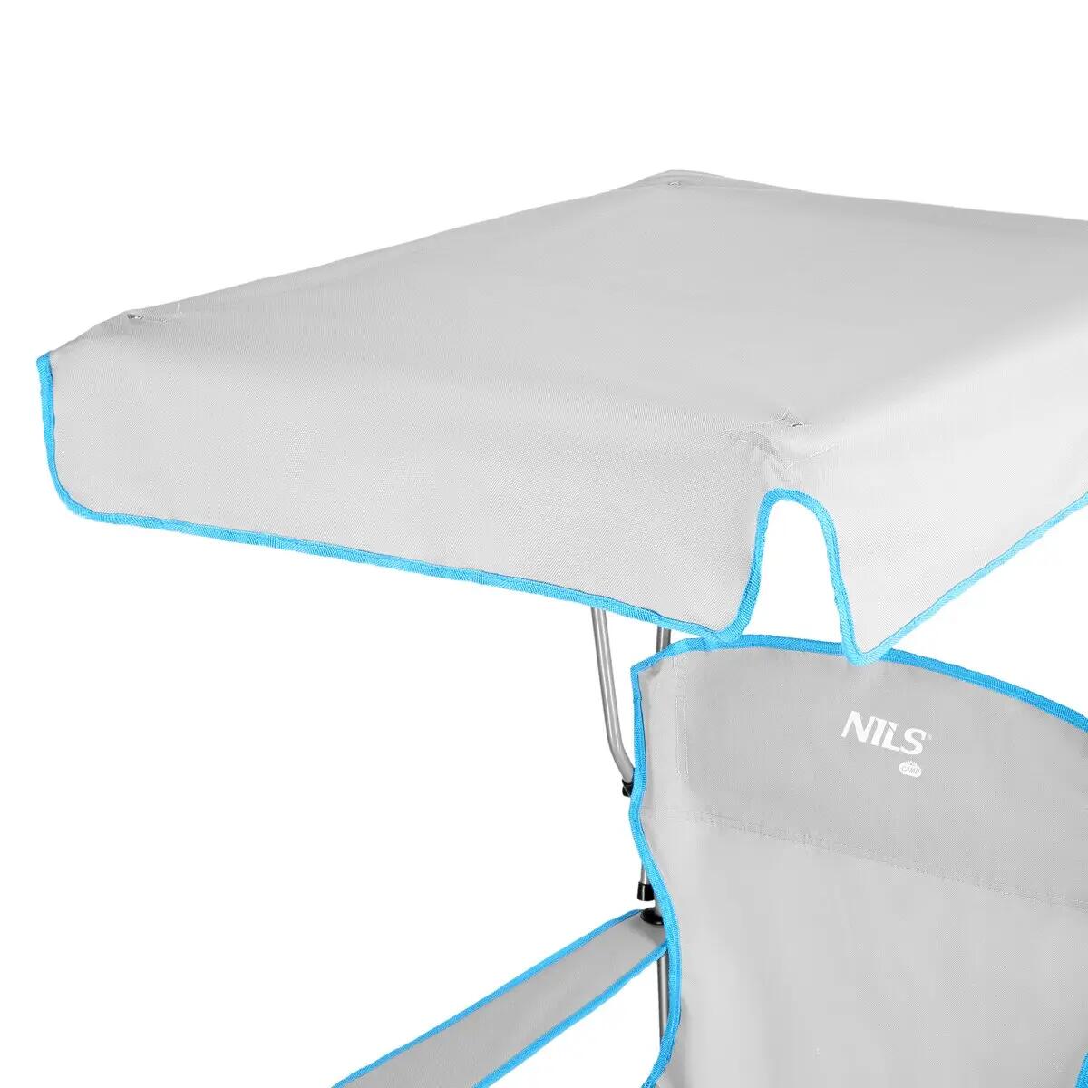 Campingstoel met zonnescherm Nils Camp NC3087 8/10