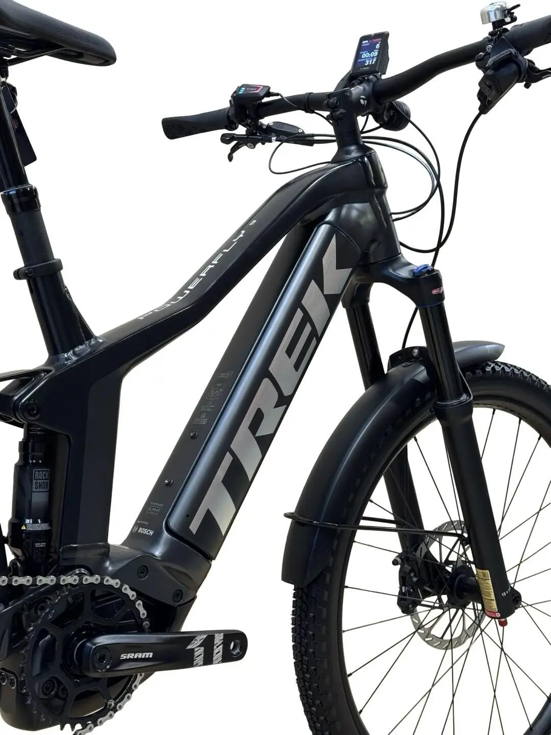 Refurbished - E-Mountainbike Trek Powerfly FS 9 EQ Gen 3 GX AXS - Wie neu 12/15