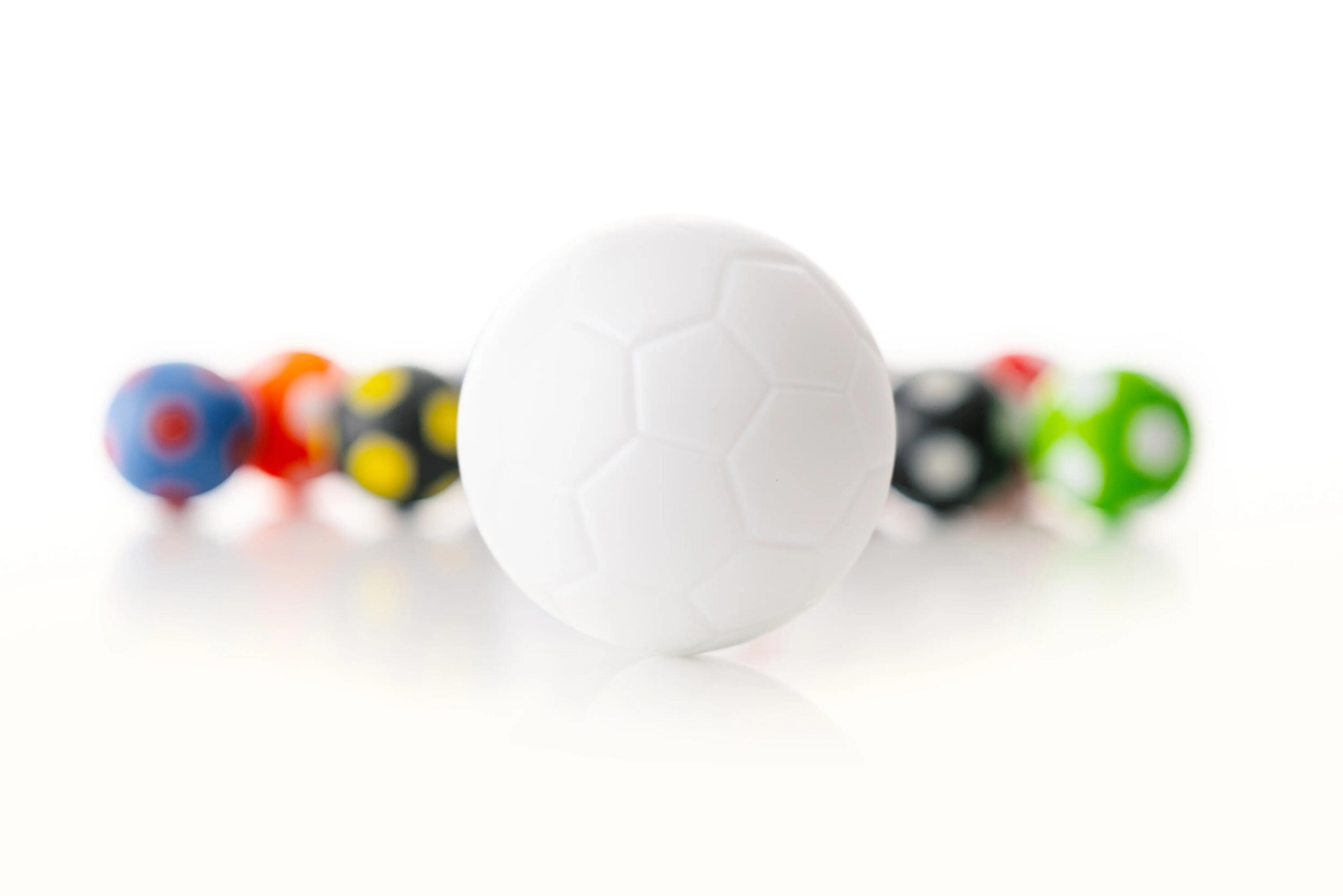 Kickerball WINSPEED-5-er Set-weiß 2/5
