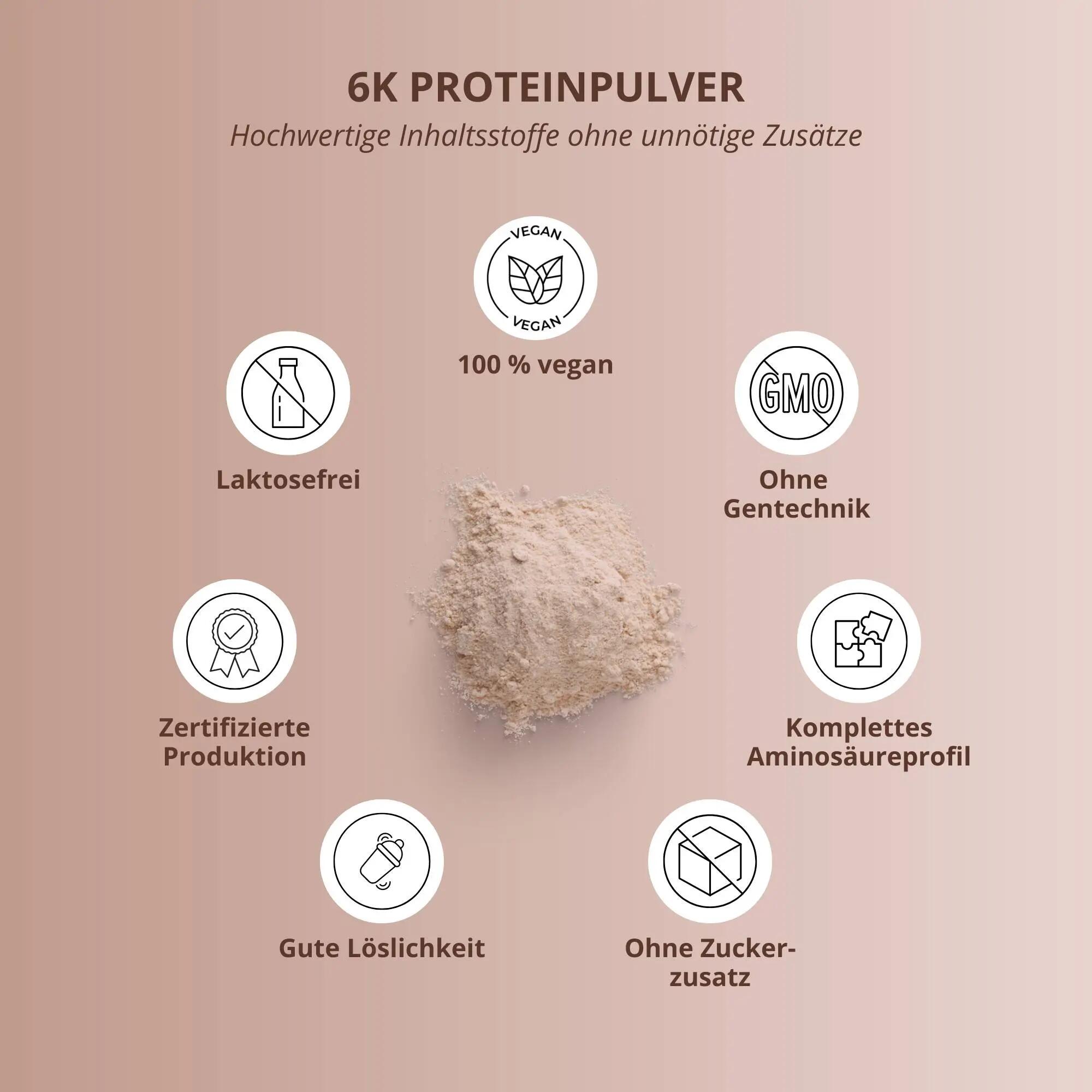 Proteína en polvo 6K 1000 g - Muffin de arándanos 4/5