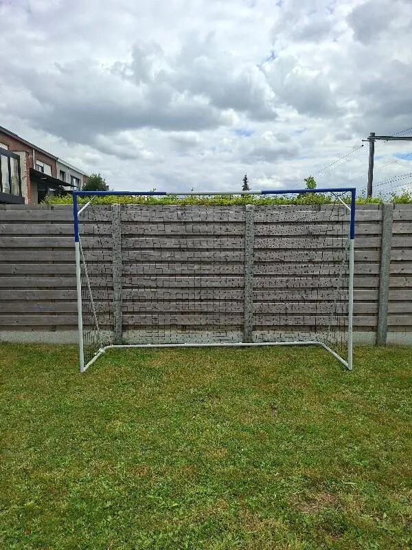 Tussen Particulieren - KIPSTA Voetbaldoel Classic L 300 cm x 200 cm wit 2/2