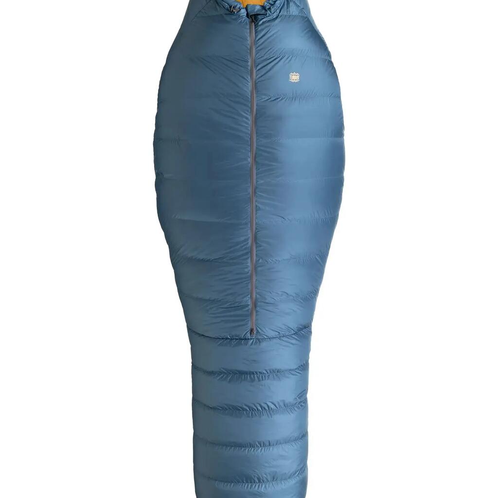 Turbat mummyslaapzak Down Kuk 700 Legion Blue 195 -35°C - Blauw