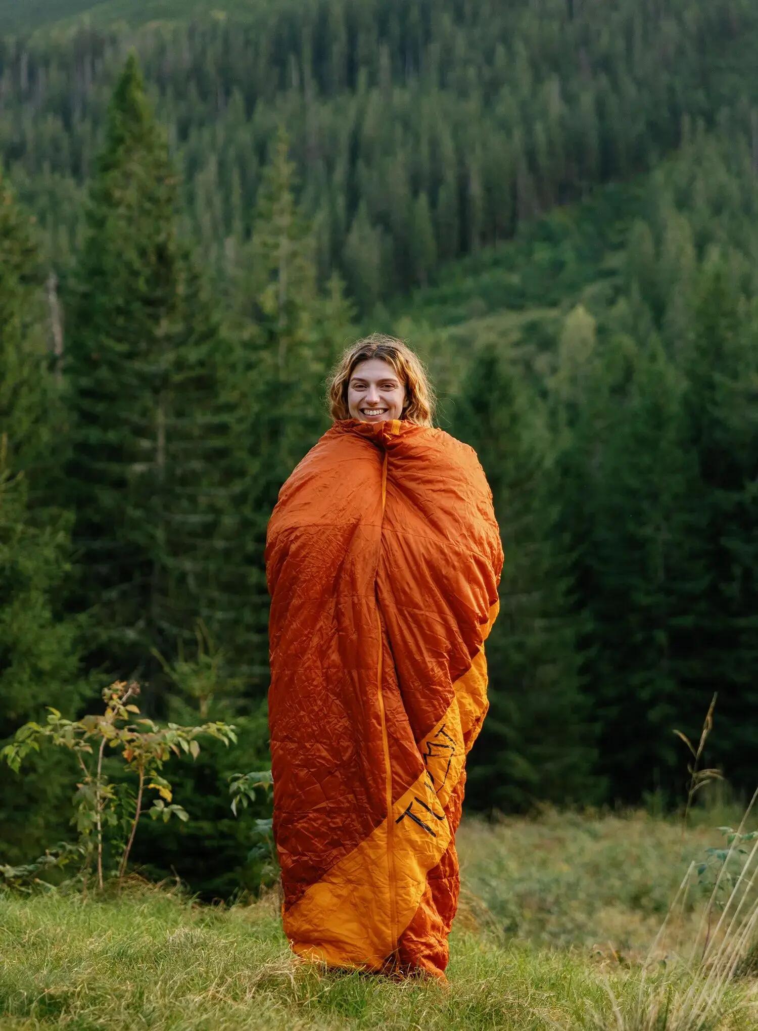 Mummyslaapzak Vatra 3S Cinnamon Stick -22°C - Oranje 4/7