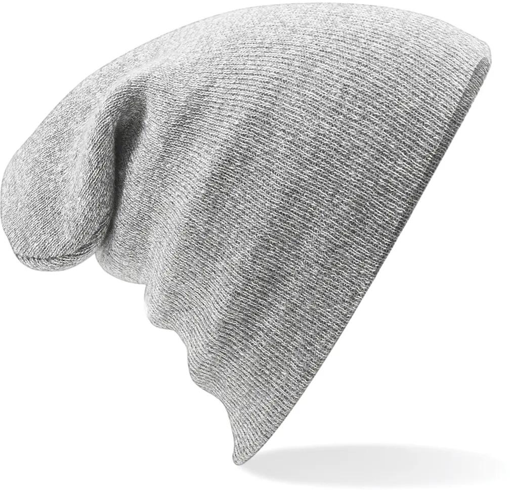 Bonnet Original à revers - Heather Grey - One Size 6/6