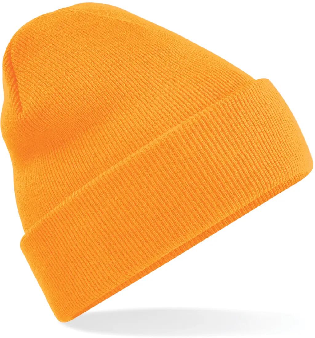 Bonnet Original à revers - Fluorescent Orange - One Size 3/6