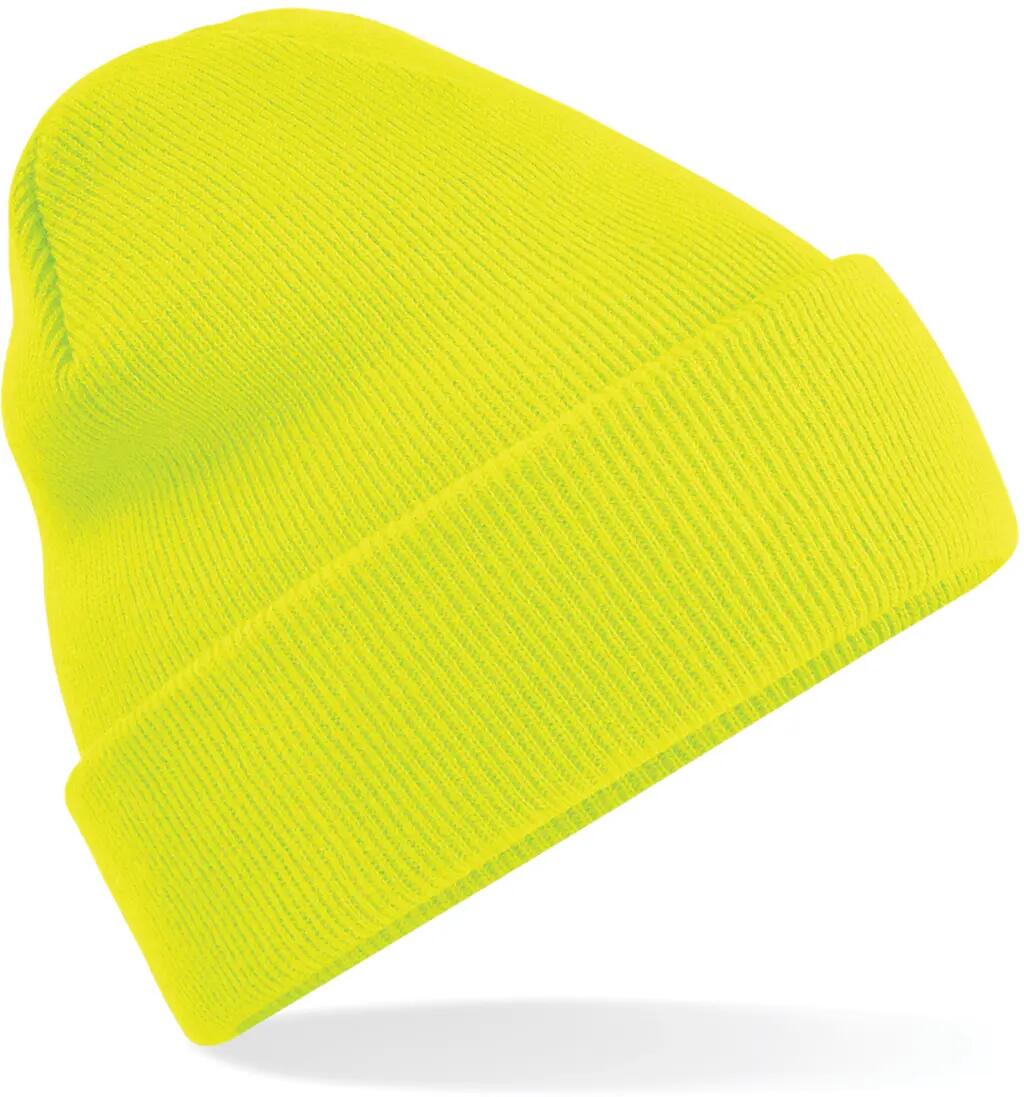 Bonnet Original à revers - Fluorescent Yellow - One Size 3/6