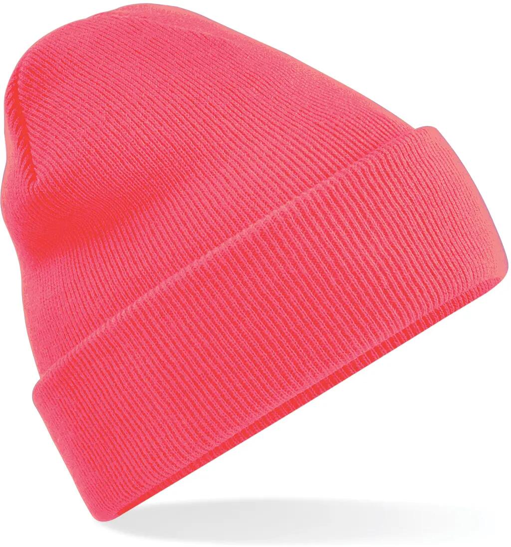 Bonnet Original à revers - Fluorescent Pink - One Size 4/6