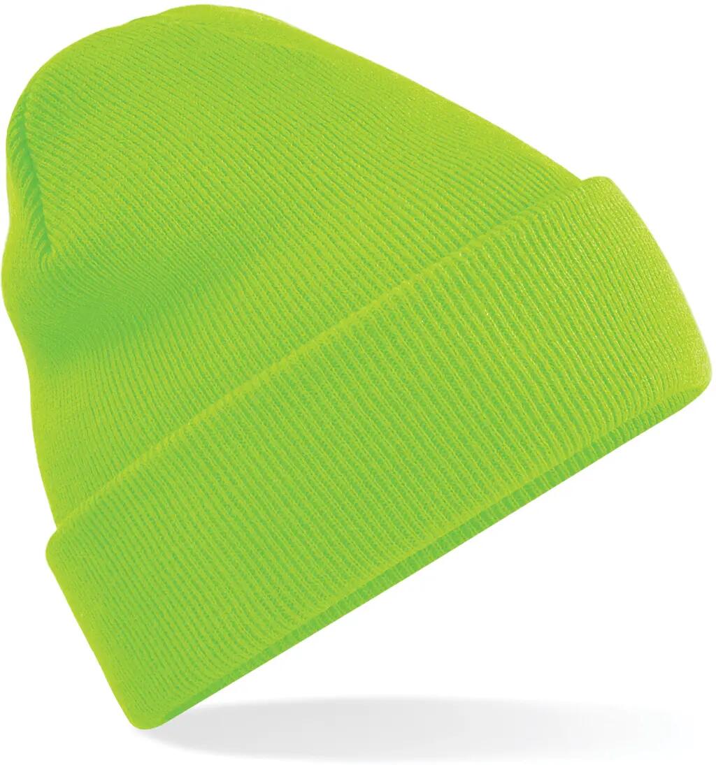 Bonnet Original à revers - Fluorescent Green - One Size 3/6