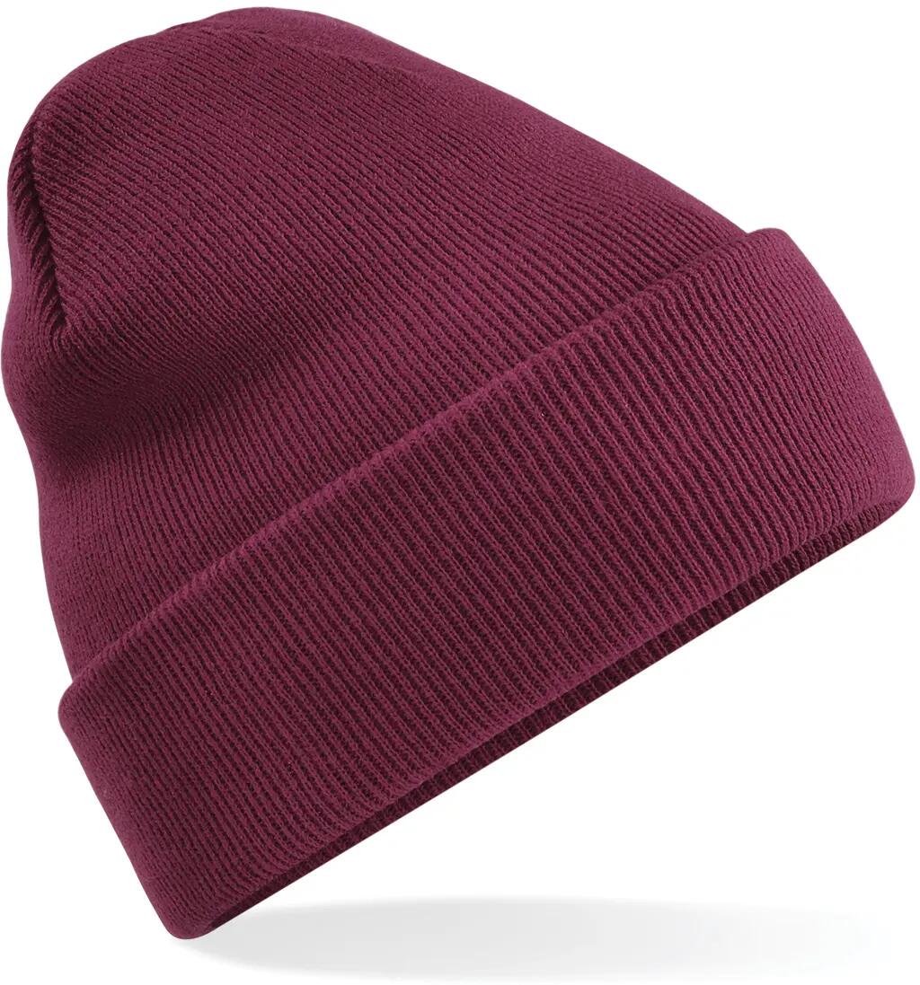 Bonnet Original à revers - Burgundy - One Size 3/6