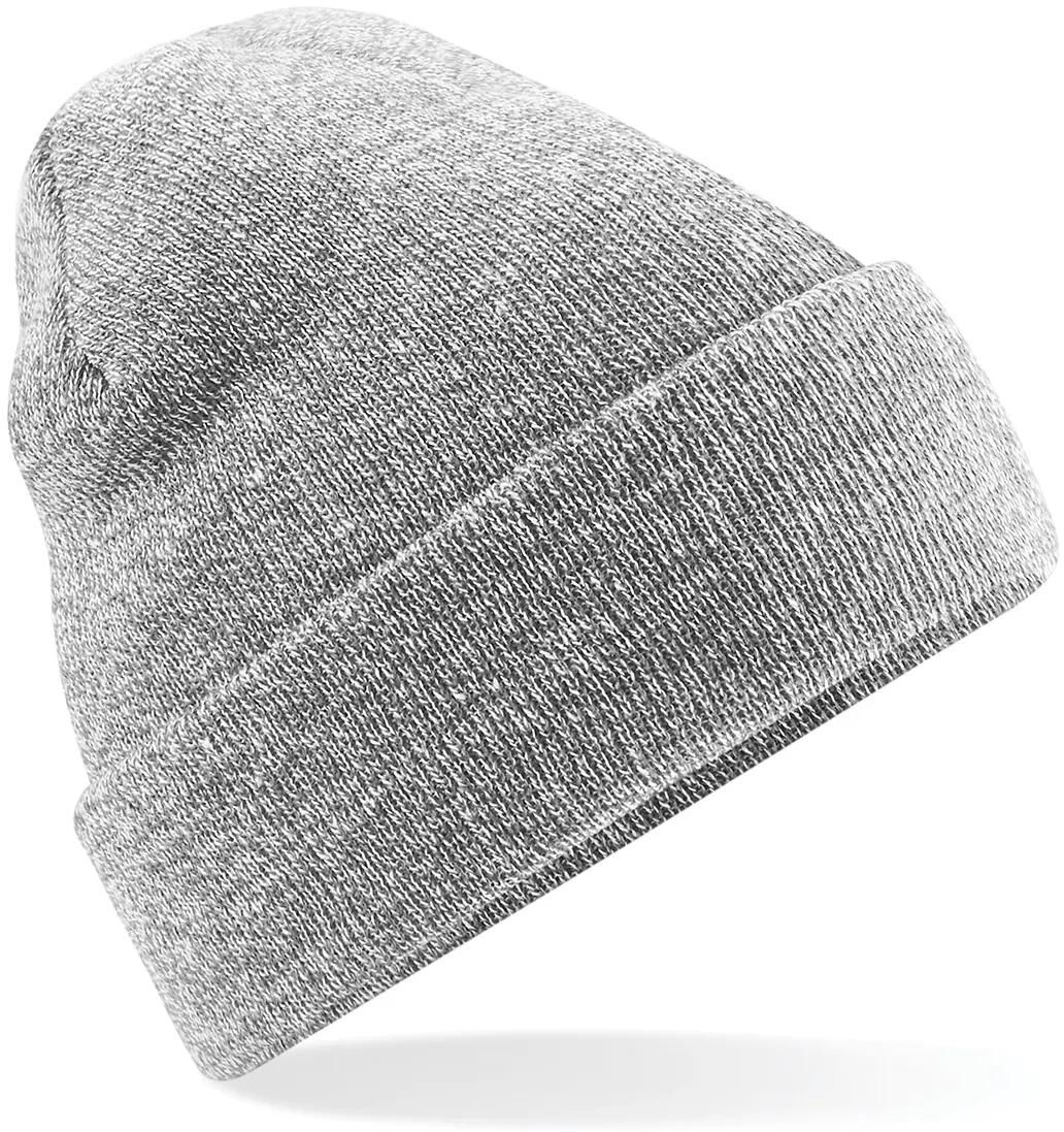 Bonnet Original à revers - Heather Grey - One Size 3/6
