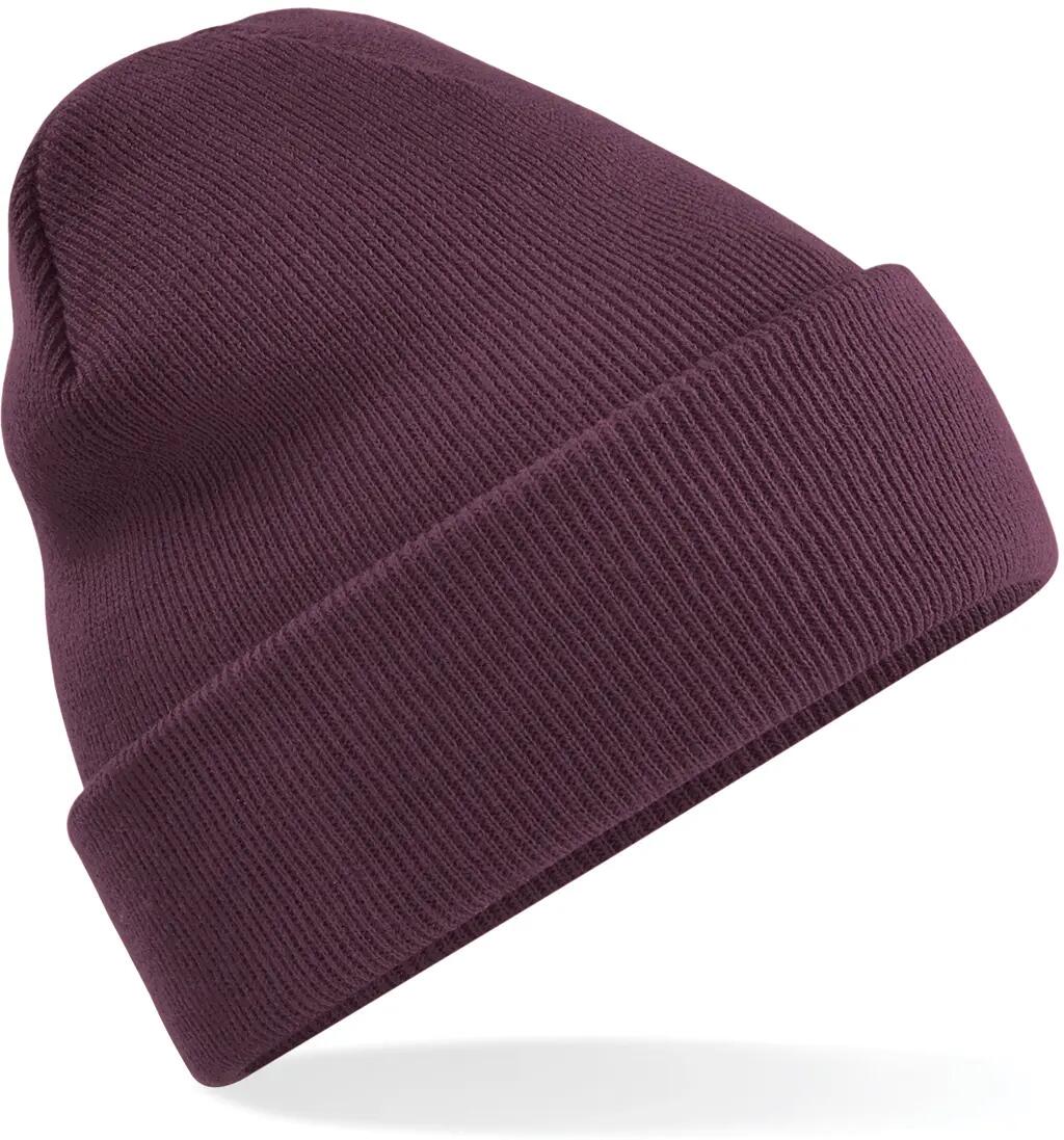 Bonnet Original à revers - Plum - One Size 3/6