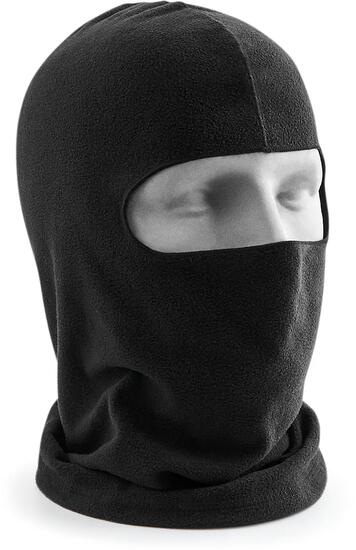 Cagoule en micropolaire - Black - One Size