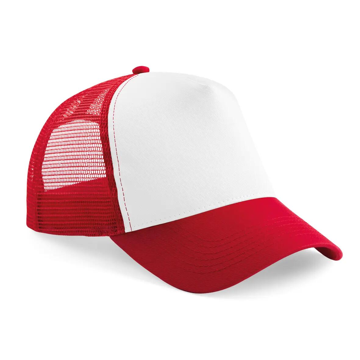 Casquette filet junior réglable à l'arrière - Classic Red / White - One Size 4/4