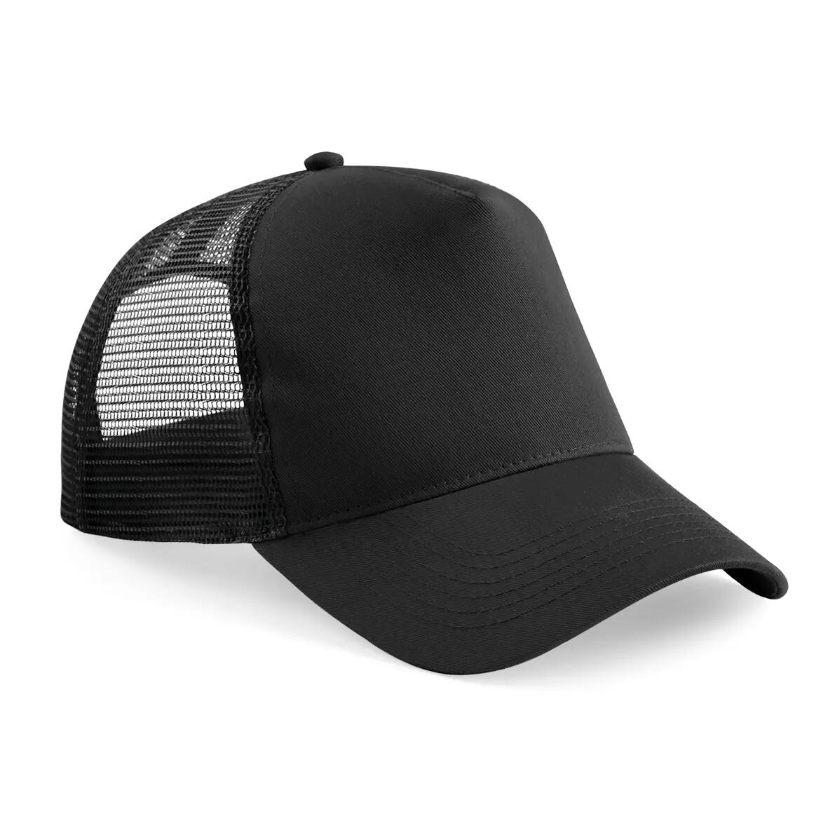 Casquette filet junior réglable à l'arrière - Black - One Size 3/4