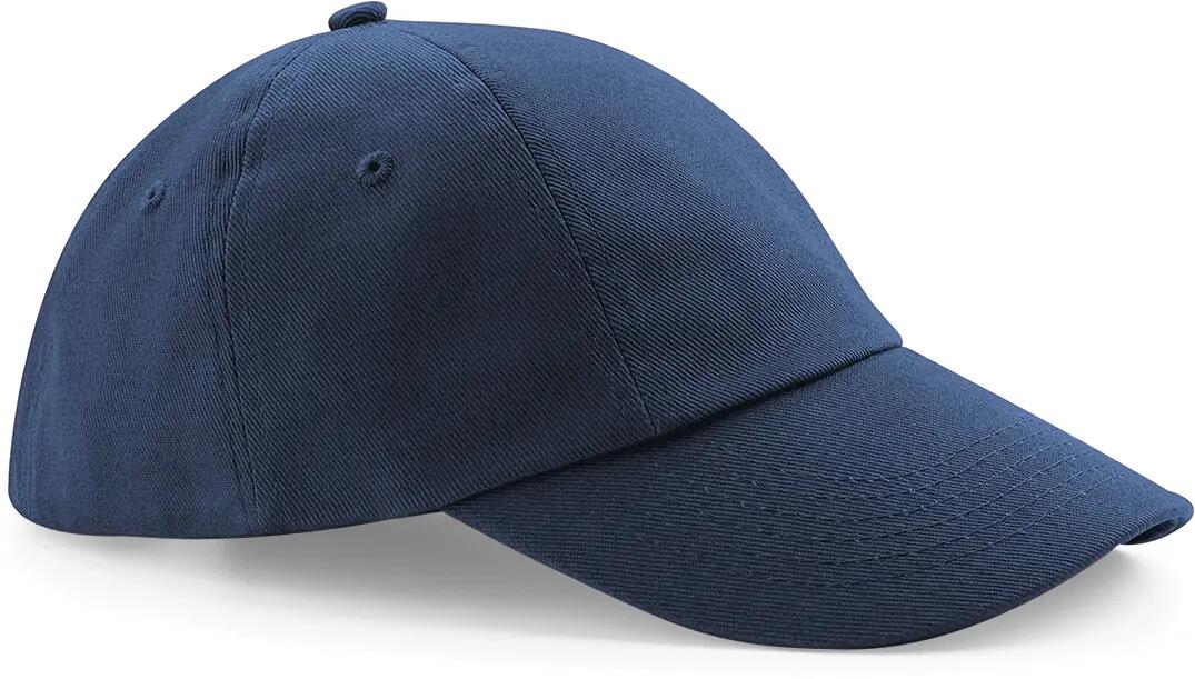 Casquette profil bas en coton drill - 6 panneaux - French Navy - One Size 3/4
