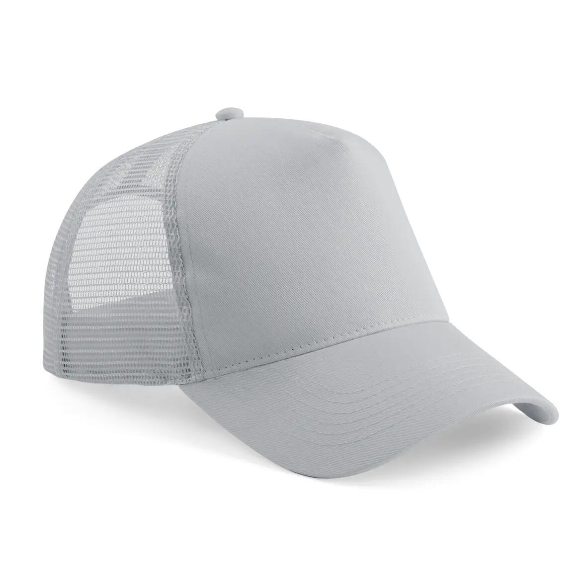 Casquette filet junior réglable à l'arrière - Light Grey - One Size 4/4