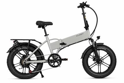 Vélo électrique pliant Fat longue autonomie CLOOT METRO 4.0 Bleu