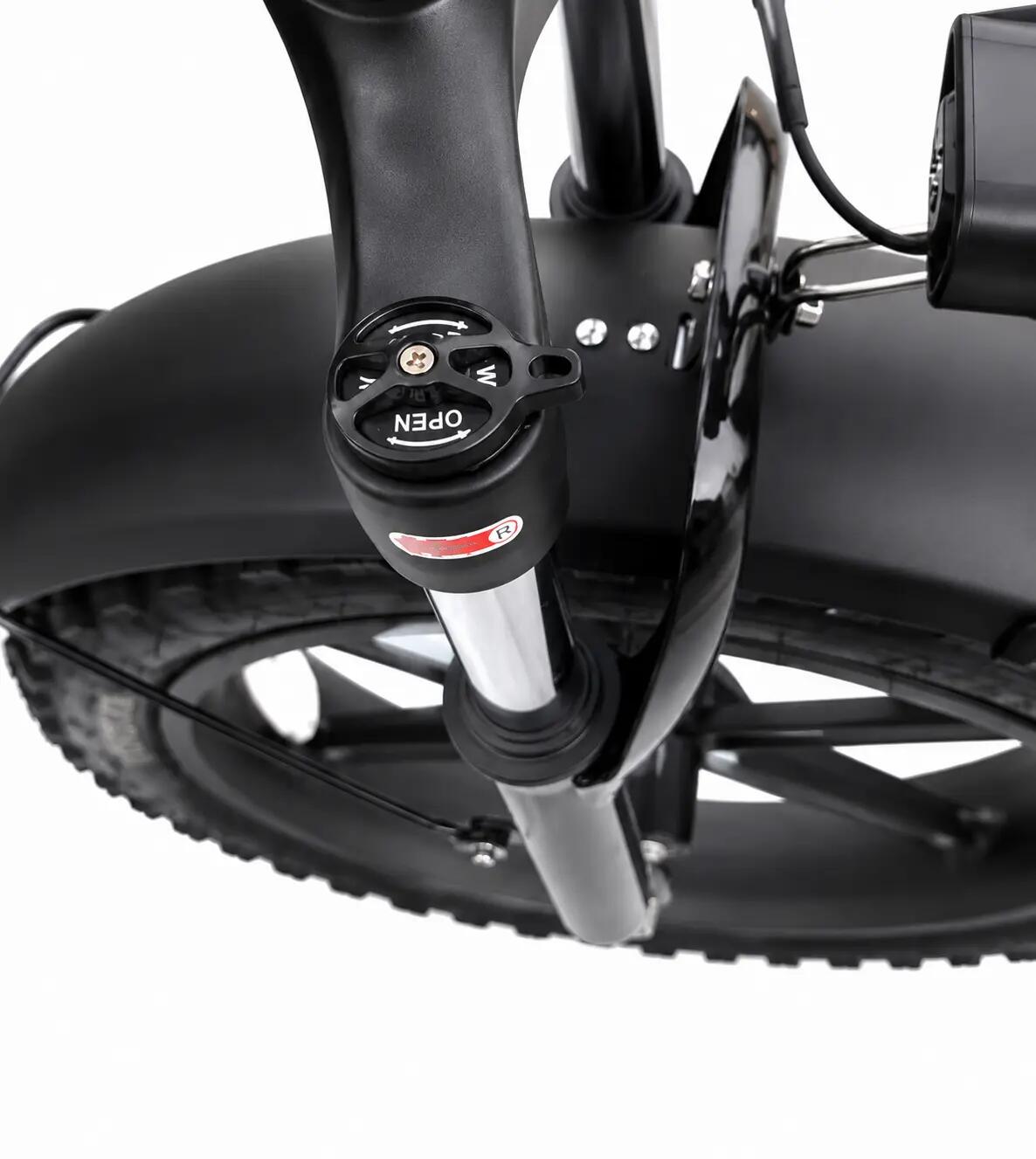 Bici elettrica pieghevole Fat  lunghe percorrenze CLOOT METRO 4.0 Grigia 12/12