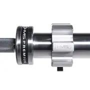 Olympische halterstang 2200 mm GO901 + LOCK JAW ZG1500 SILVER HMS Premium 6/7