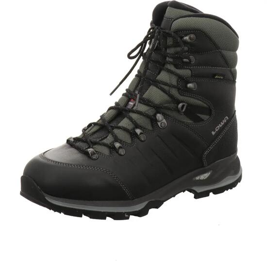 LOWA Herren Yukon Ice II GTX Wanderschuh Echtleder in schwarz