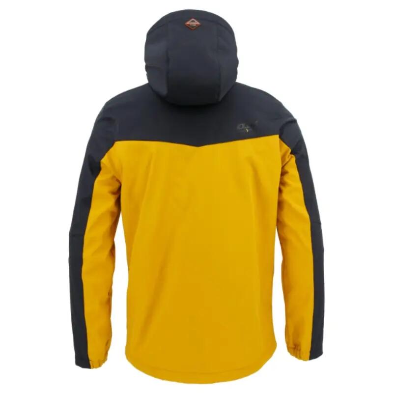 Chaqueta softshell, trekking hombre, kailash237814, mostaza 2/2
