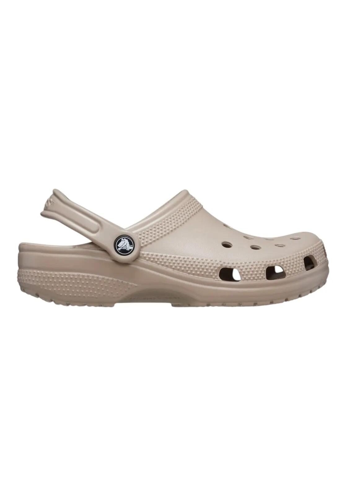 Papuci de tip crocs casual 10001214 pentru întregul an bej damă
