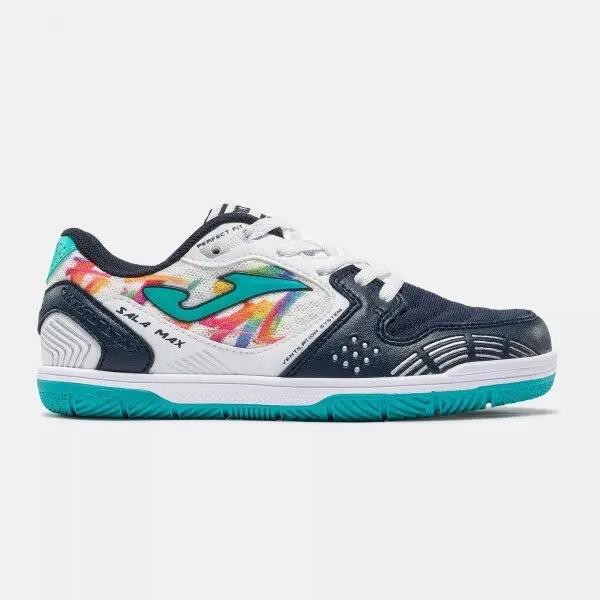 Zapatillas Fútbol Sala Niños Joma Sala Max Jr 26 IN Marino 2/6