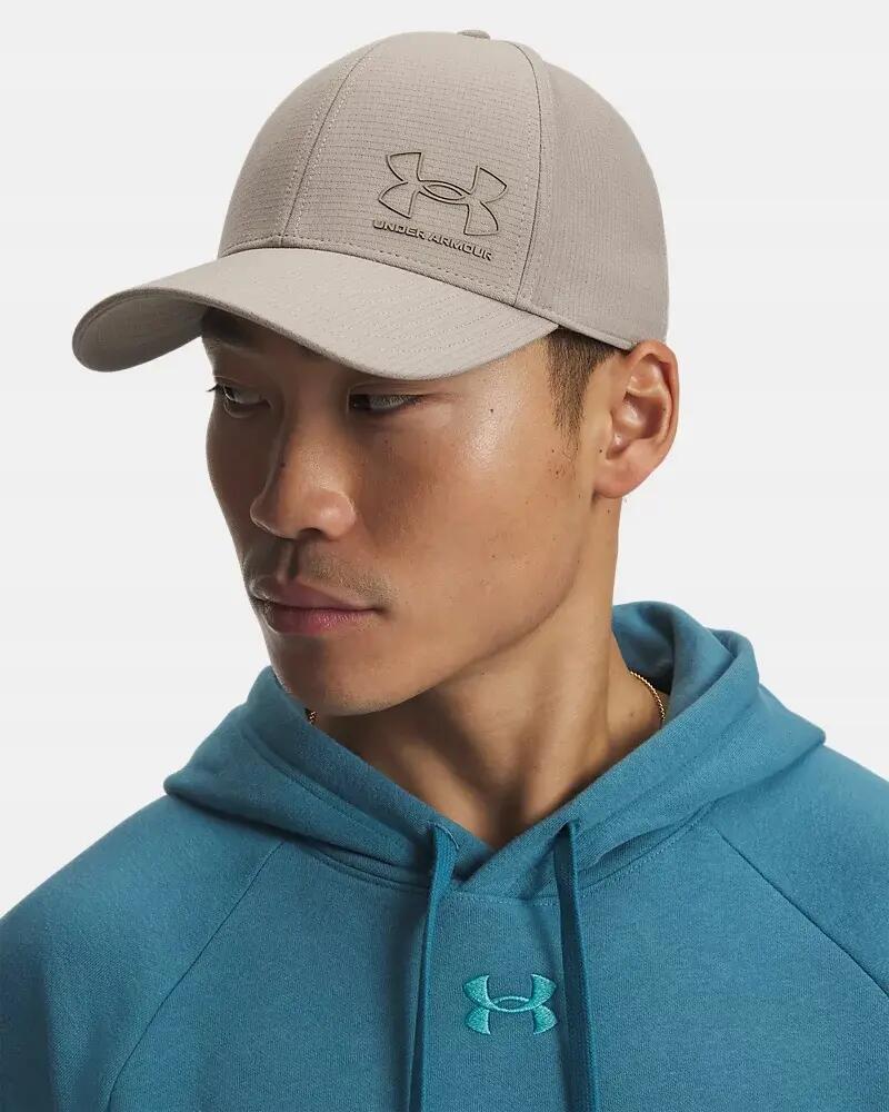 Casquette de sport pour homme Under Armour extensible et respirante 3/4