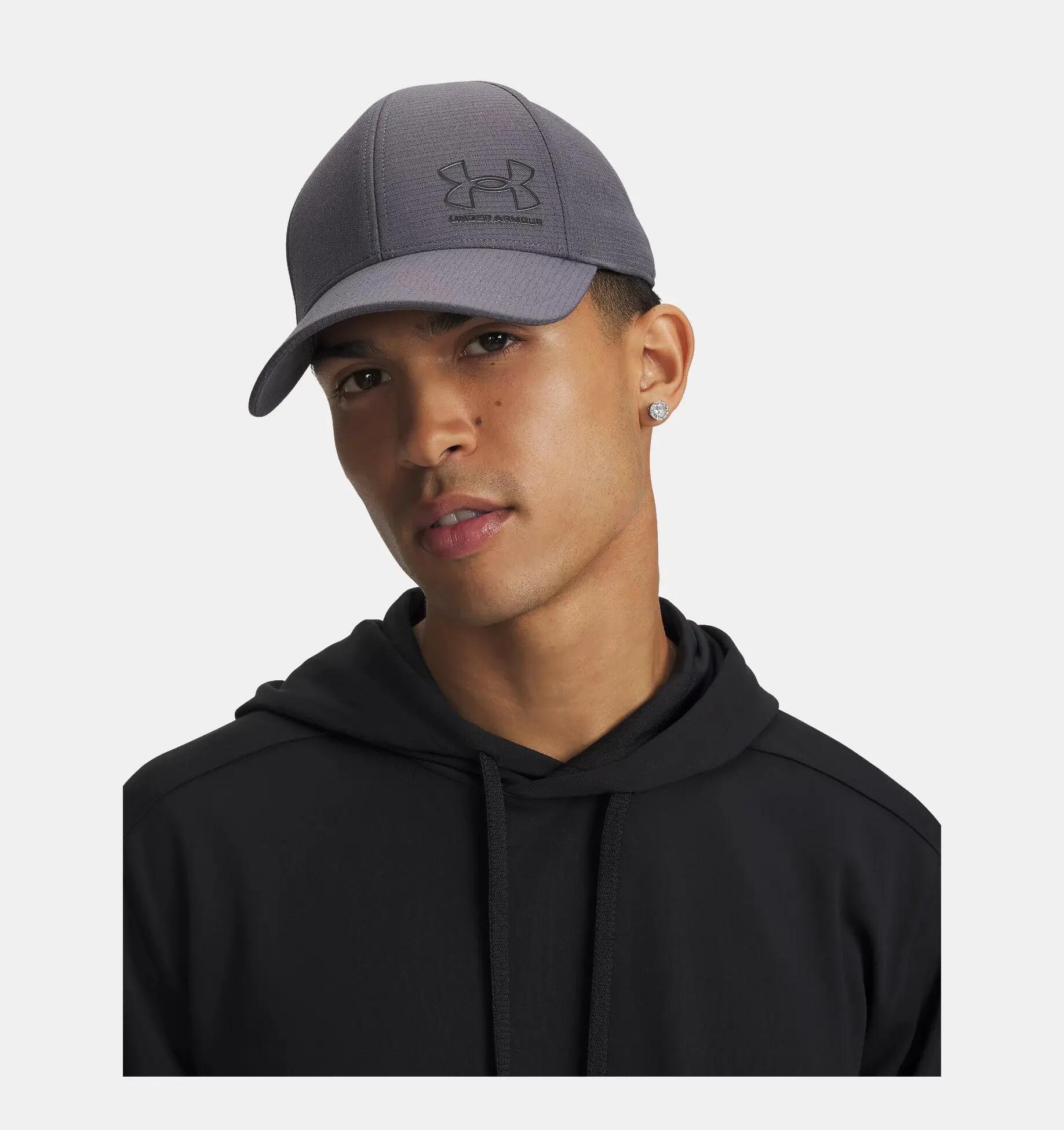 Czapka Męska Elastyczna Under Armour Przewiewna Sportowa 3/4