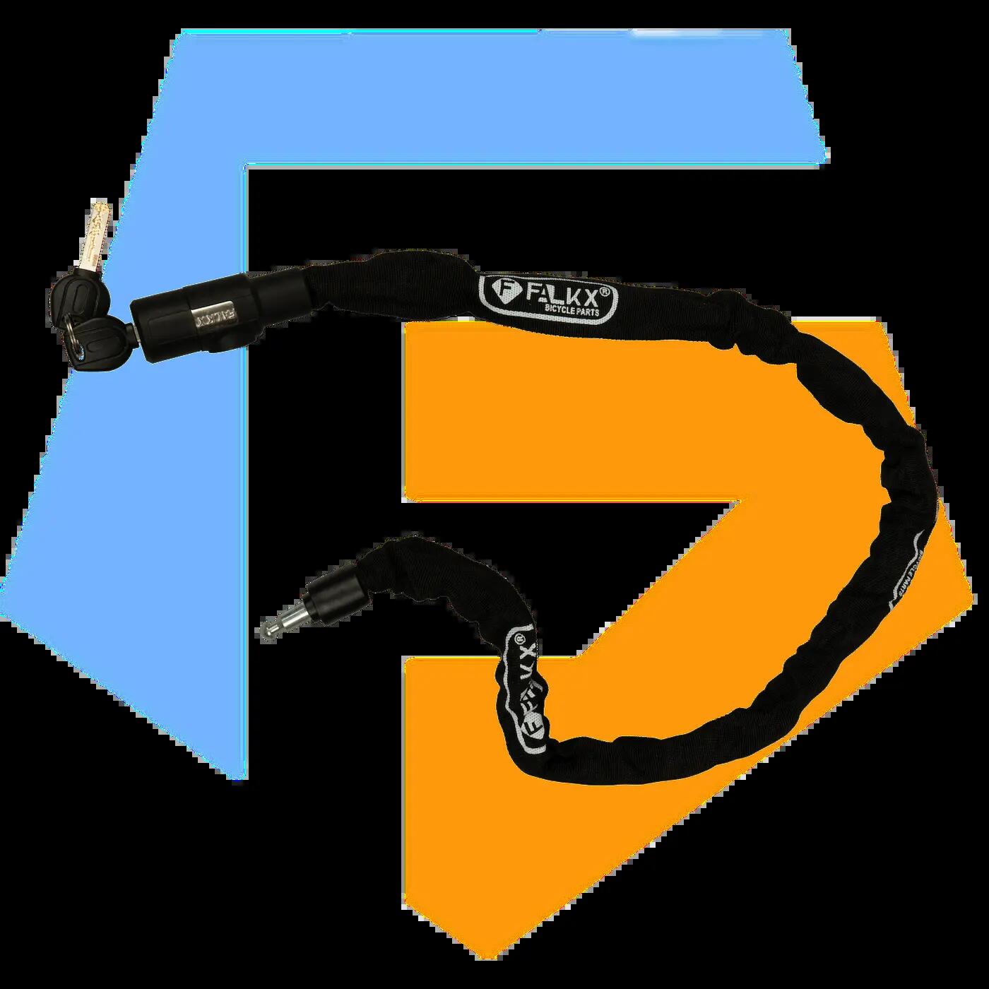 Falkx Move I Kettingslot - 100 CM - Zwart 2/4