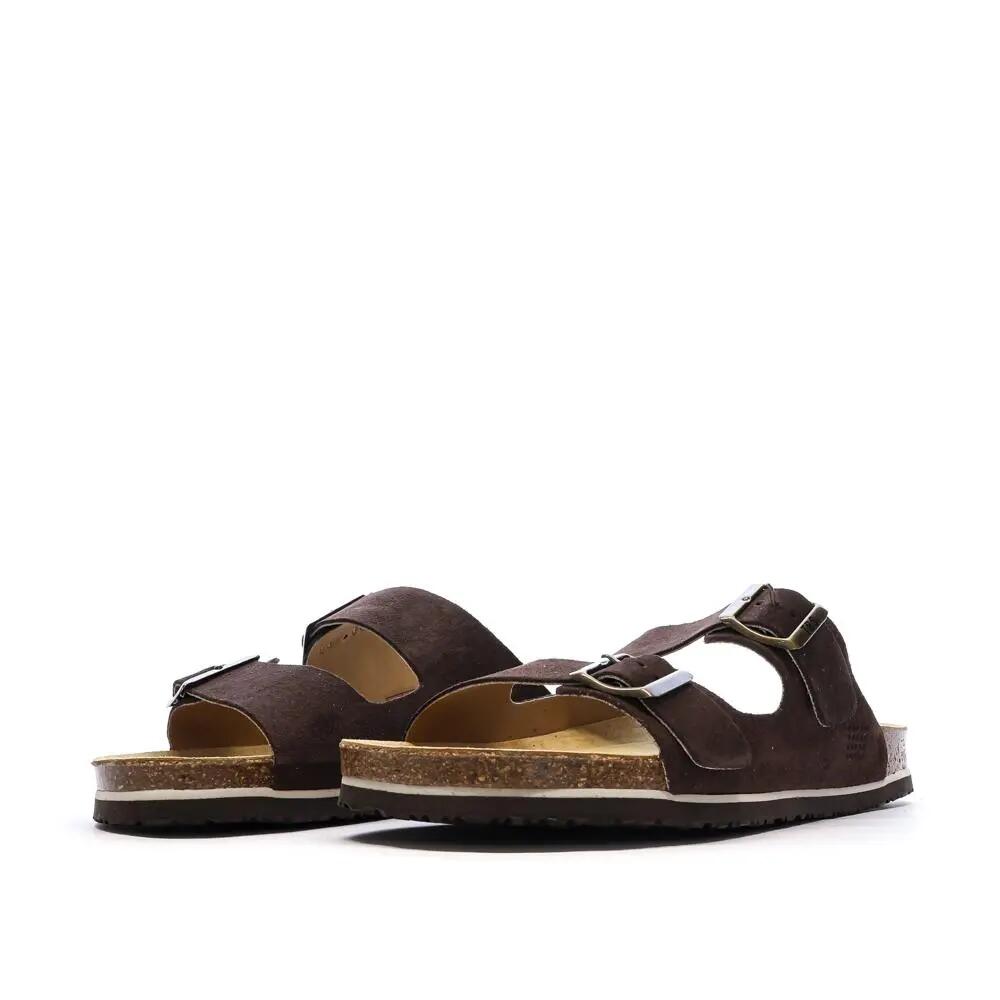 Sandalias de Hombre TBS Quatar de Serraje Marrón 7/7