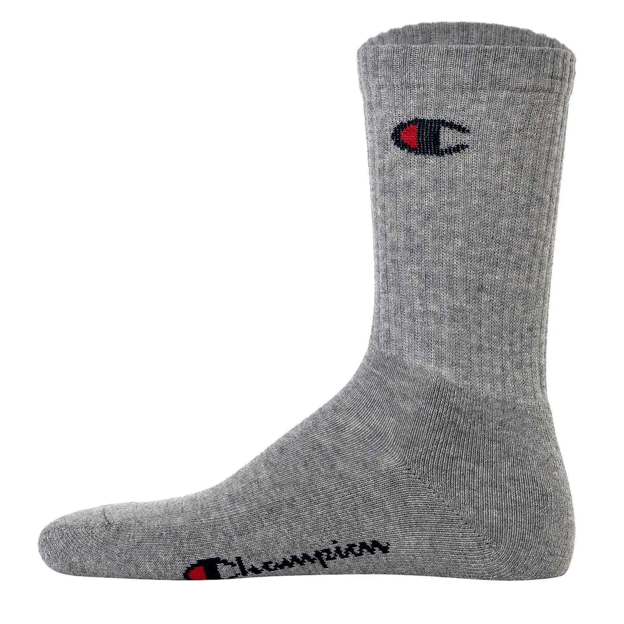 6 Paar Champion Crew Socken Gr. 35 - 46 Unisex Tennissocken U20005 7/7