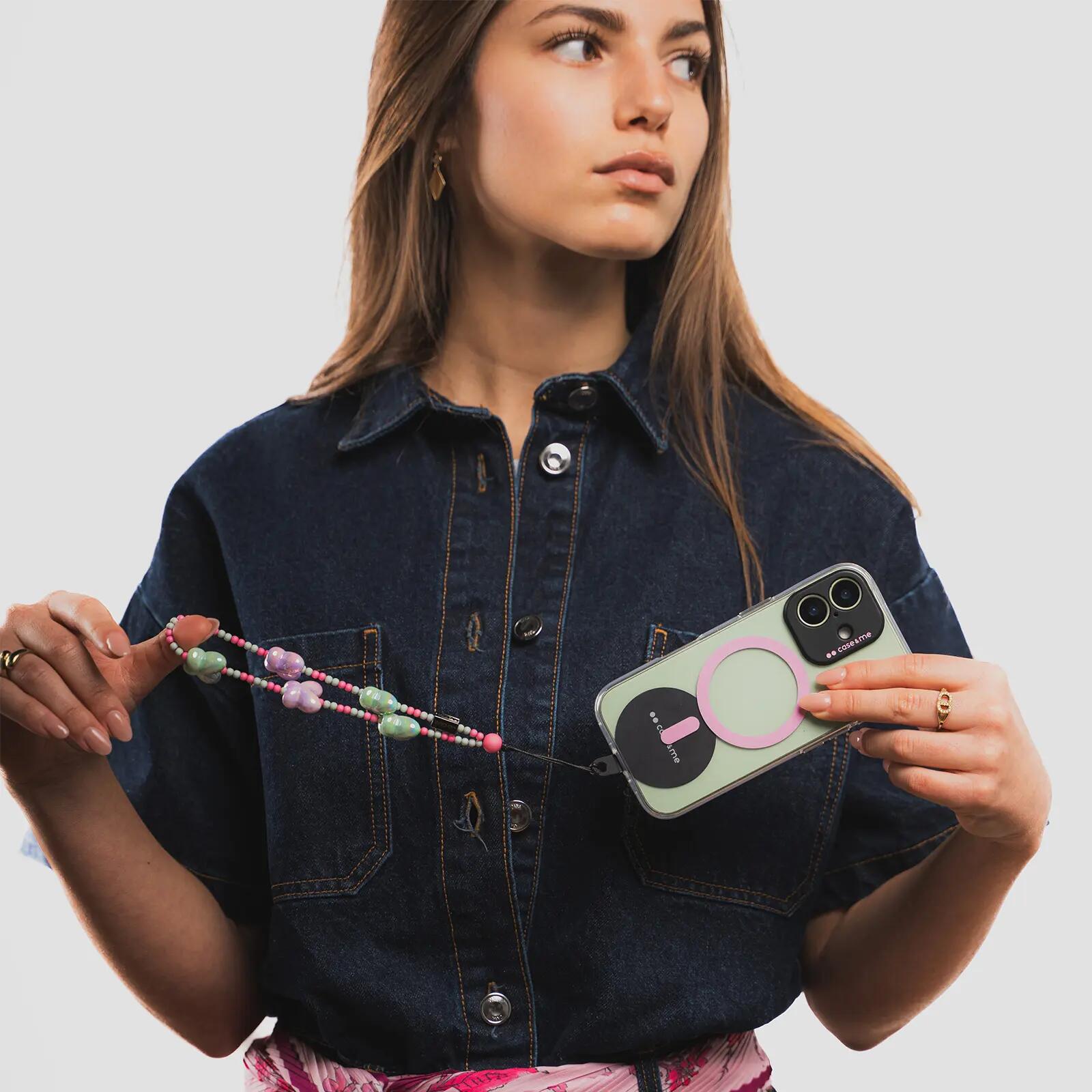 Bijoux Bracelet- braccialetto da polso per smartphone universale 6/7