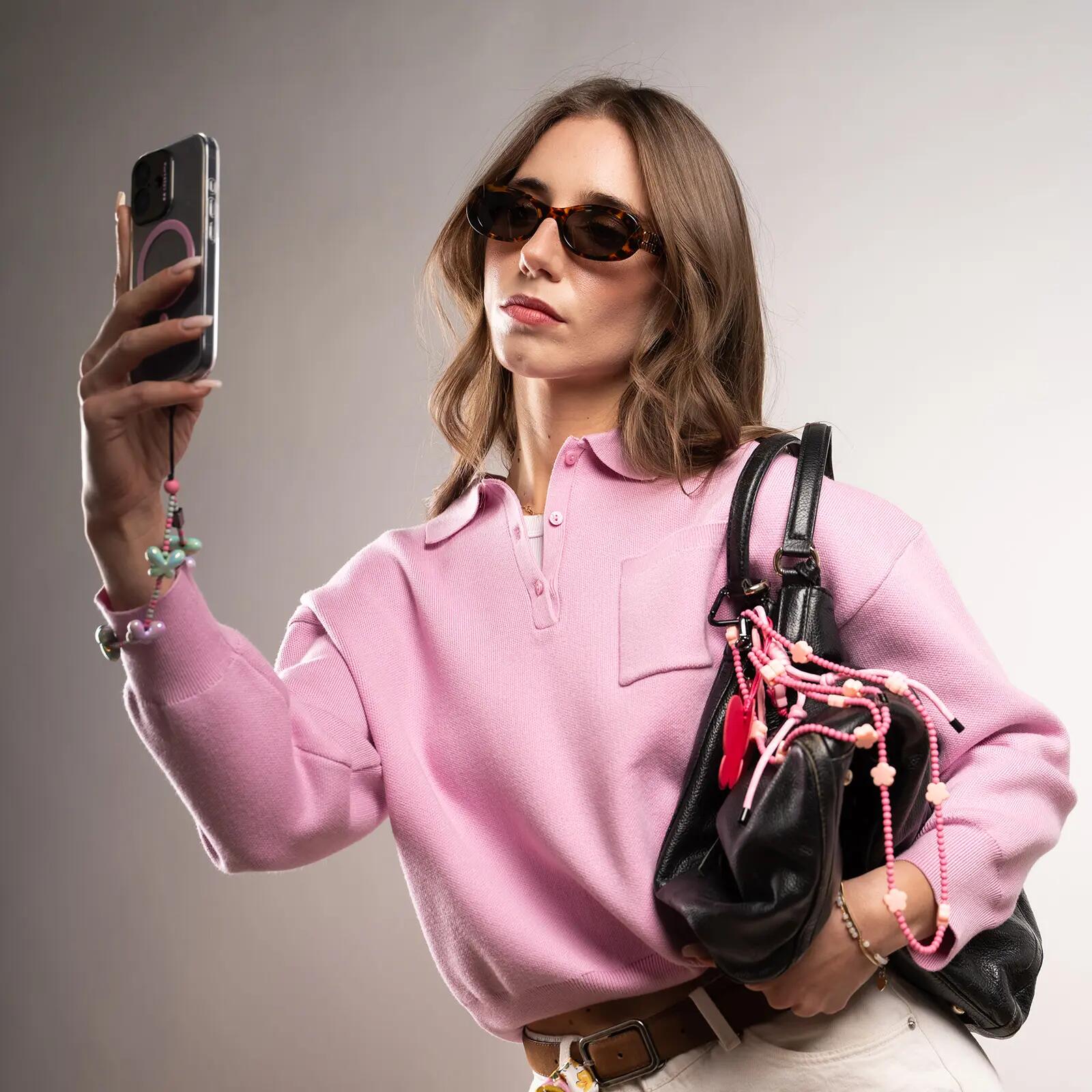 Bijoux Bracelet- braccialetto da polso per smartphone universale 5/7