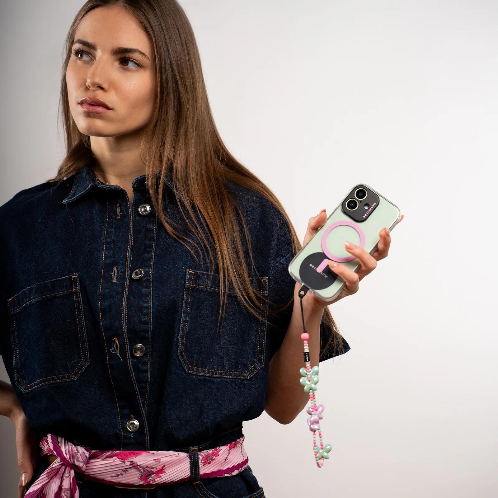 Bijoux Bracelet- braccialetto da polso per smartphone universale 4/7