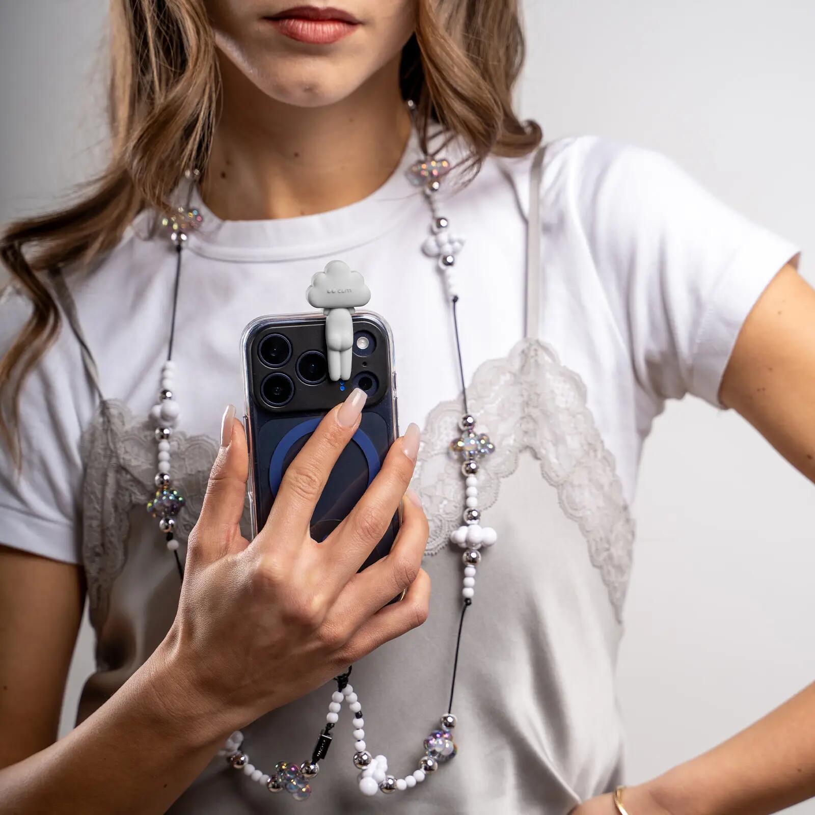 Bijoux Lace – cordon universel bandoulière et collier pour smartphone 5/7