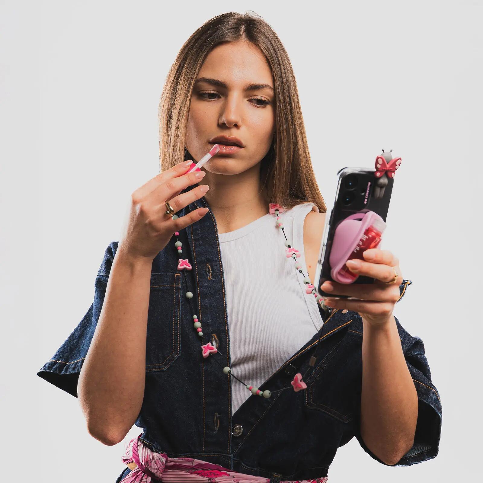 Bijoux Lace- laccio a tracolla e collana universale per smartphone 4/7