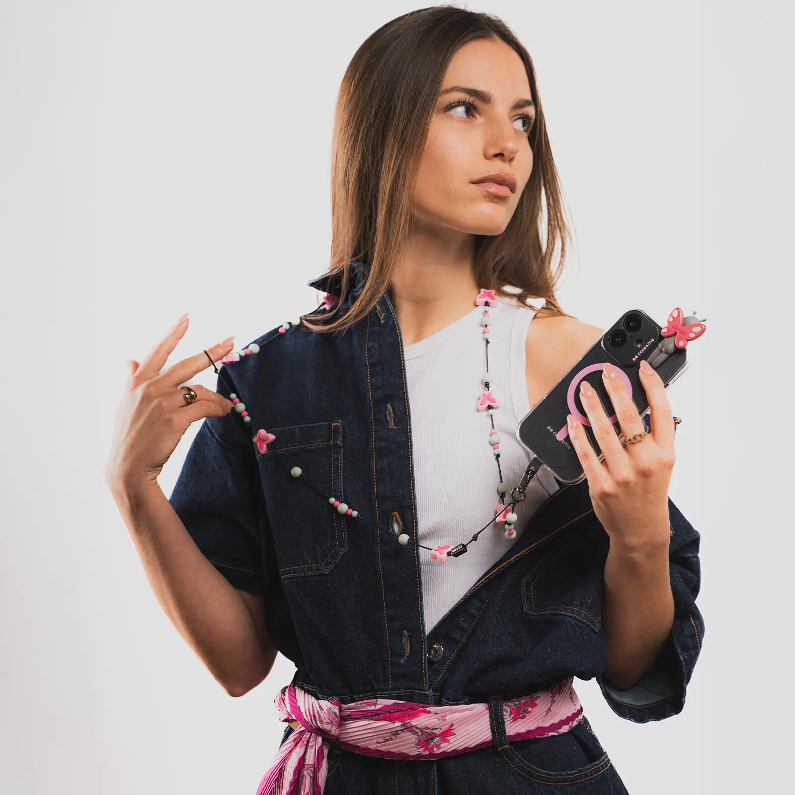 Bijoux Lace- laccio a tracolla e collana universale per smartphone 2/7