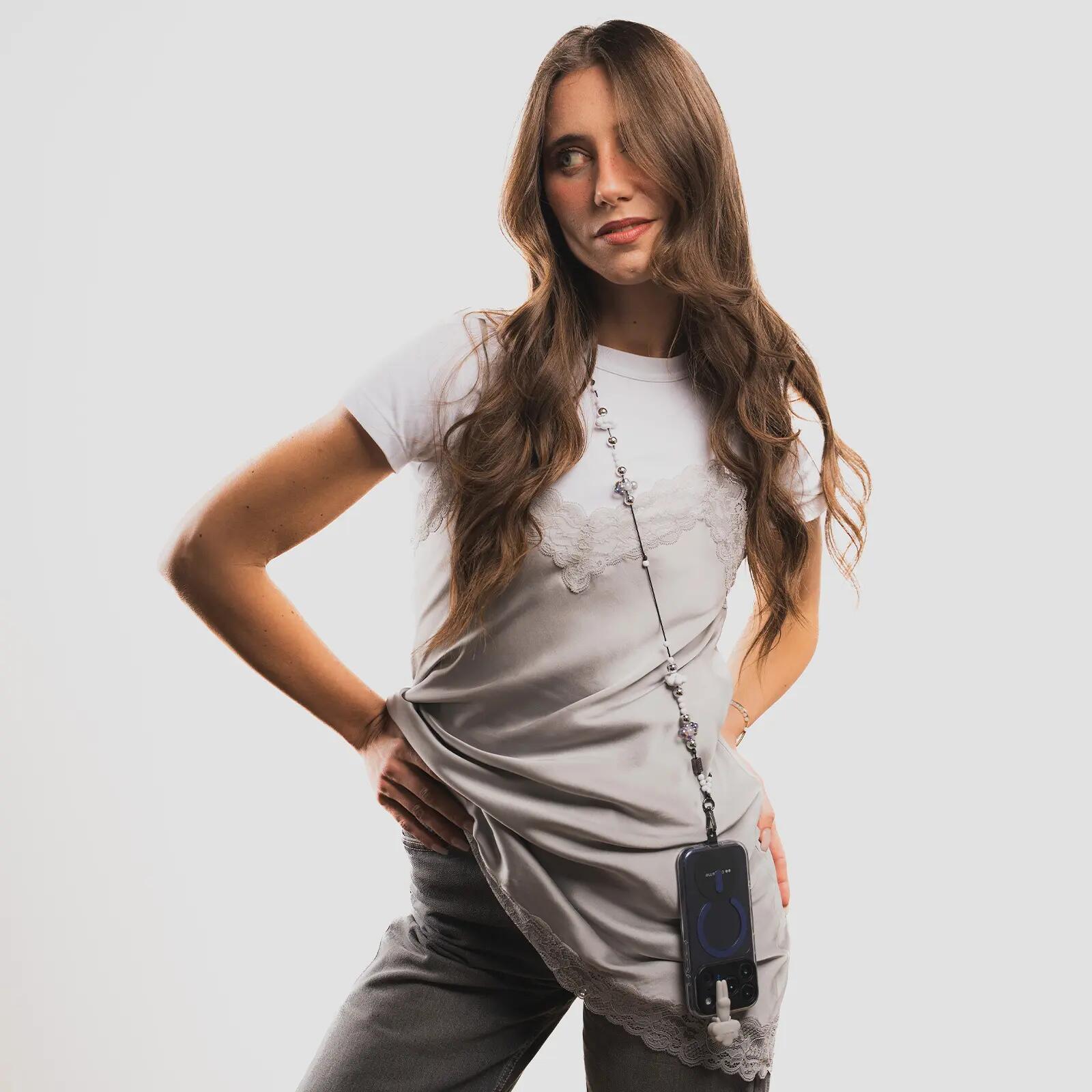 Bijoux Lace – cordon universel bandoulière et collier pour smartphone 2/7